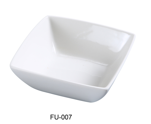 Yanco FU-007 Fuji 7" Square Bowl