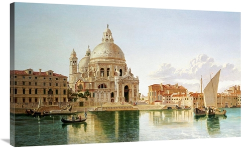 Global Gallery GCS-267807-44-142 44 in. The Santa Maria Della Salute&#