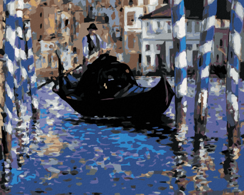 Paint by Numbers - The grand canal of Venice (ÉDOUARD MANET)