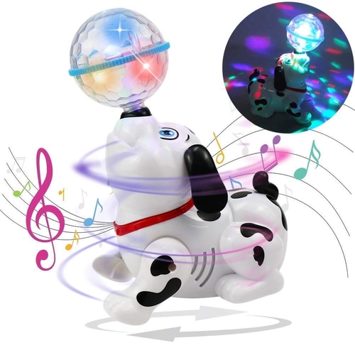 Dancing Dog Musical Toy with Flash Light
