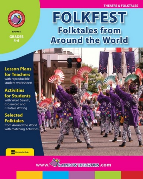 Rainbow Horizons A81 Folktales From Around the World Folkfest - Grade 