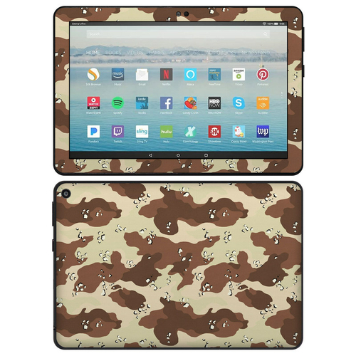 DecalGirl AKF810-DCAMO Amazon Kindle Fire HD8 10th Gen Skin - Desert C