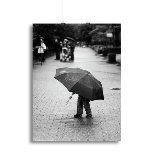 Rainy day Canvas Print or Poster