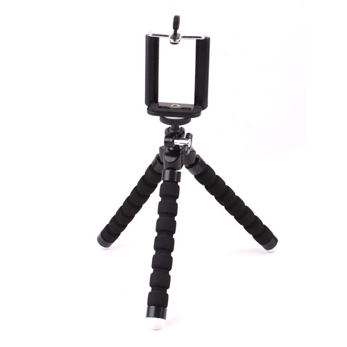 Mini Flexible Sponge Octopus Tripod for Phone Projector Camera