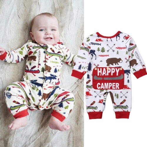 Newborn Christmas Clothes Baby Boy Girl