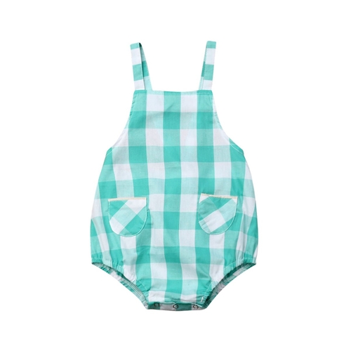 Toddler Kid Baby Girl Boy Summer Plaid