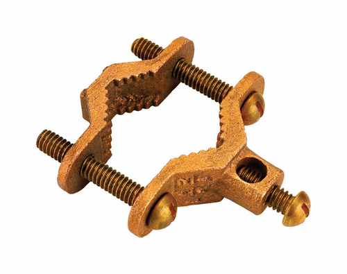 0.25 x 0.75 in. Brass Bonding Clamp