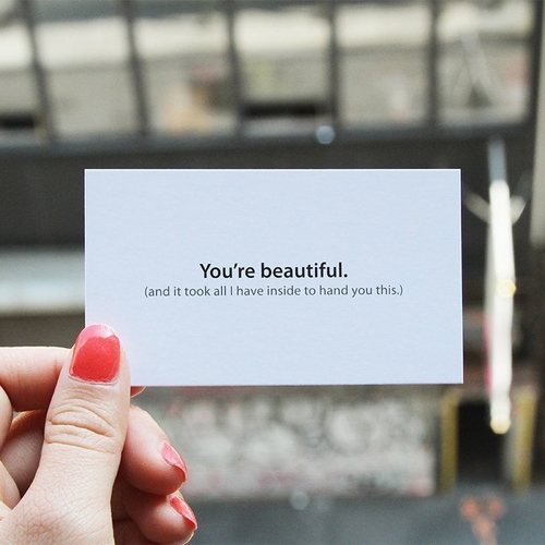 You're Beautiful Cards