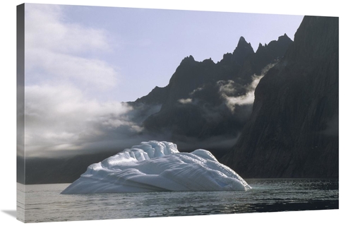 Global Gallery GCS-451342-2436-142 24 x 36 in. Ice Floe in Southern Gr