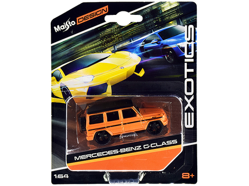 Mercedes Benz G-Class Orange Metallic with Black Top \Exotics\" Series