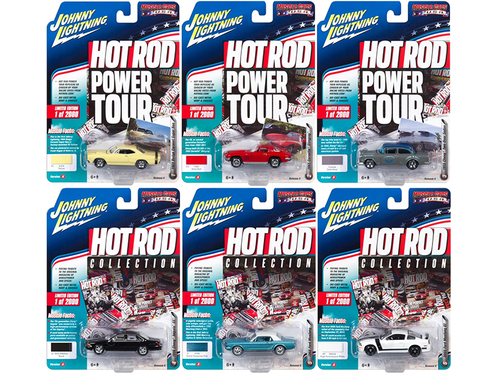 Muscle Cars USA 2017 Release 4A Set of 6 cars 1/64 Diecast Model Cars