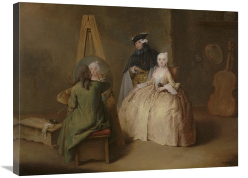 Global Gallery GCS-460065-2432-142 24 x 32 in. The Painter in His Stud