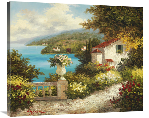 Global Gallery GCS-132575-36-142 36 in. Casa Del Mare Art Print - Lazz