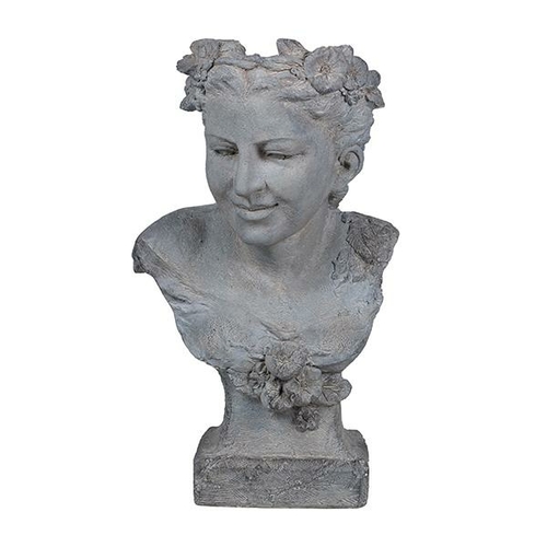 Neo Classical Female Bust Planter