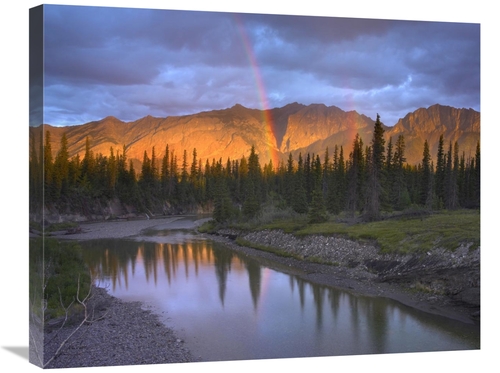 Global Gallery GCS-452179-2228-142 22 x 28 in. Rainbow Over Fairholme 