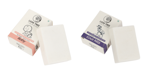 Handmade Baby Soap 110Gm and Goat Milk Soap 110Gm Pack of 2