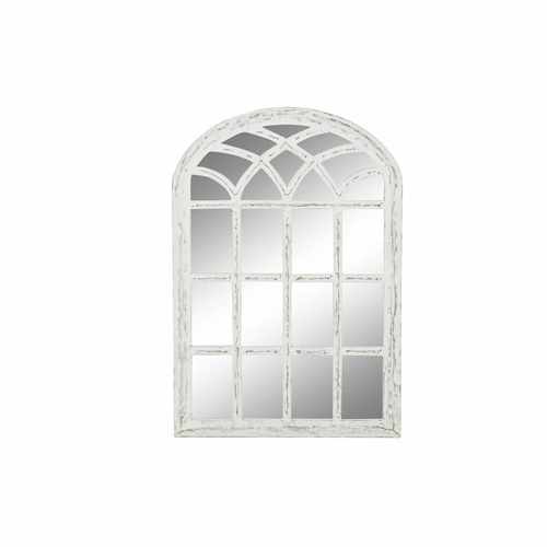 Wall mirror DKD Home Decor White Crystal MDF Wood (81 x 3 x 121.5 cm)