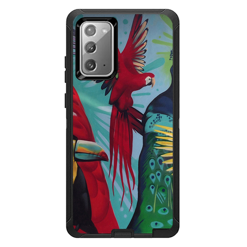 MightySkins OTDSAGNO20-Parrot Paradise Skin for Otterbox Defender for 