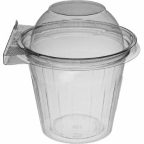 Inline TS12CCRD 12 oz Safe-T-Gard Fruit Cup, Clear - Case of 256