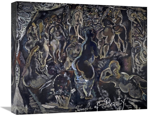 Global Gallery GCS-282651-22-142 22 in. Temple of Beauty Art Print - J