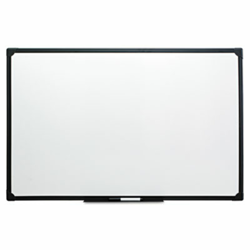 Universal 43629 Dry Erase Board  Melamine  48 x 36  Black Frame