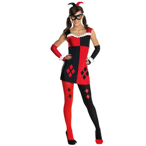 Rubies Costumes 271201 DC Comics Harley Quinn Tween Costume - Medium