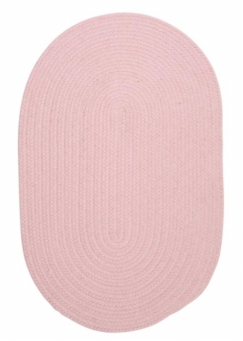 Colonial Mills Rug WL20R024X096 Bristol - Blush Pink 2 ft. x 8 ft. Bra