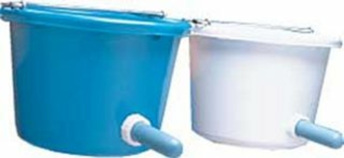 Fortex Industries Calf Feed Pail Blue 8 Quart - N400-8CF