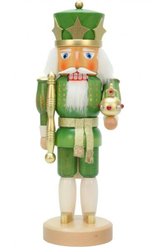 Alexander Taron 32-552 Christian Ulbricht Nutcracker - Green King with