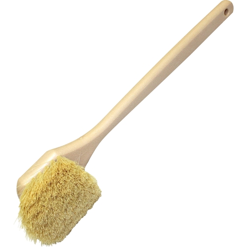 20 in. Tampico Utility Brush - White