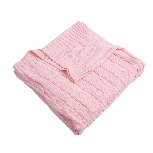 Soft Warm Cotton Knitted Blanket Pure