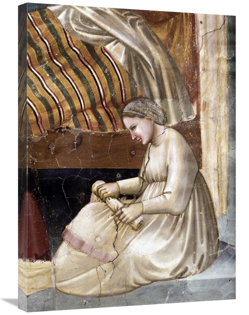 Global Gallery GCS-277699-30-142 30 in. Birth of the Virgin - Detail A