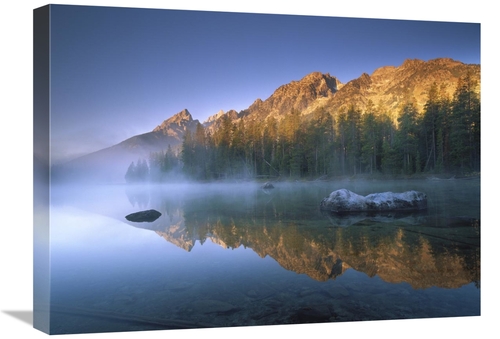 Global Gallery GCS-452066-1824-142 18 x 24 in. Teewinot Mountain Refle