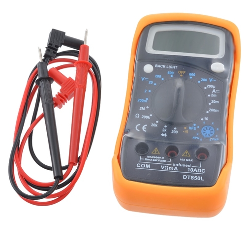 Urijk AC DC Digital Multimeter Tester LCD Display