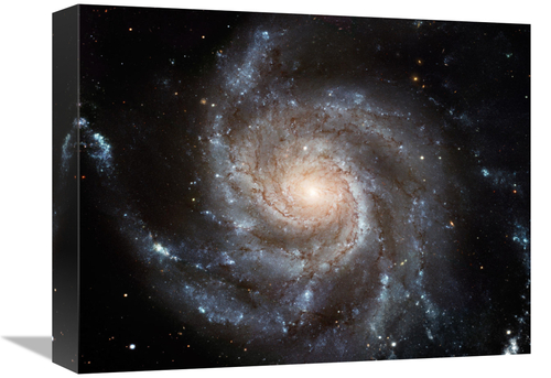 Global Gallery GCS-459302-1216-142 12 x 16 in. Messier 101 - M101 Art 