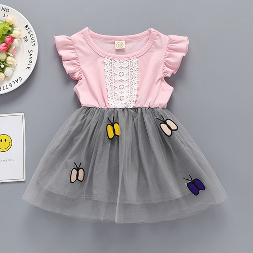 Cute Baby Girls Dresses Brand Kids Clothes