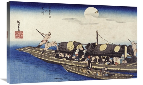 Global Gallery GCS-266554-36-142 36 in. Yodo River Art Print - Hiroshi