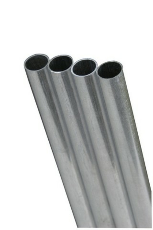 K & S 83031 0.25 x .035 x 12 in. Round Aluminum Tube