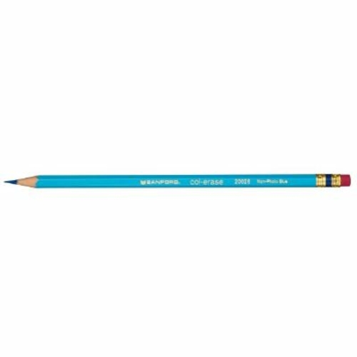 Col-Erase SN20028 Erasable Color Pencil - Non-Photo Blue