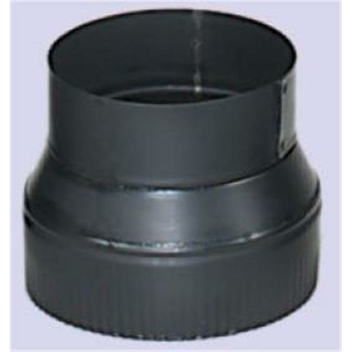 Imperial Manufacturing Group BMOO63 24-ga Snap-Lock Black Stovepipe 8 