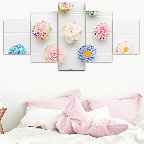Modern Poster Fresh HD Modular Canvas 5 Set