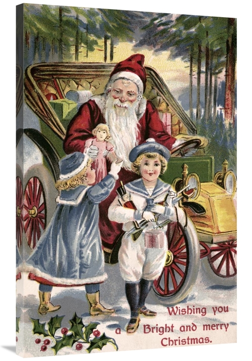 Global Gallery GCS-281242-40-142 40 in. Wishing You a Bright & Merry C