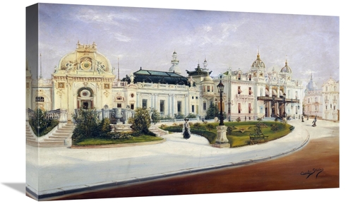 Global Gallery GCS-267349-22-142 22 in. The Casino, Monte Carlo Ar