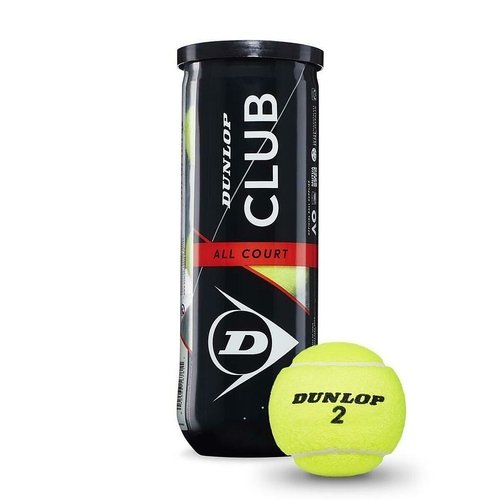 Tennis Balls D TB CLUB AC 3 PET Dunlop 601334 3 Pieces (Natural