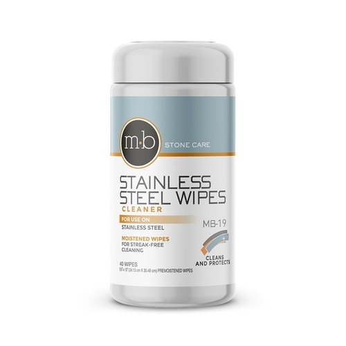 MB Stone Care MB-19 Stainless Steel Wipes