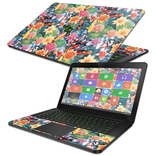 MightySkins RABL14-Koi Pond Skin for 14 in. 2014-2017 Razer Blade,