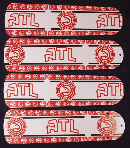 Ceiling Fan Designers 42SET-NBA-ATL 42 in. NBA Atlanta Hawks Basketbal