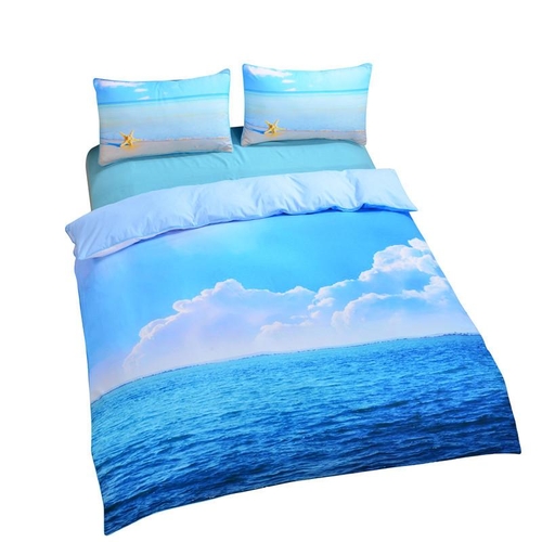 Starfish And Ocean Bedding Set Duvet Cover Set