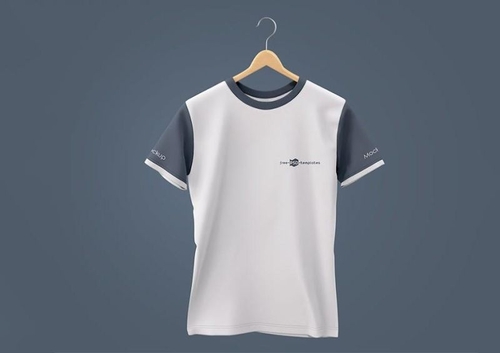 Mens Sports Round Neck T-Shirt