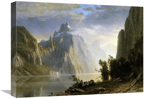 Global Gallery GCS-276733-22-142 22 in. A Lake in the Sierra Nevada Ar